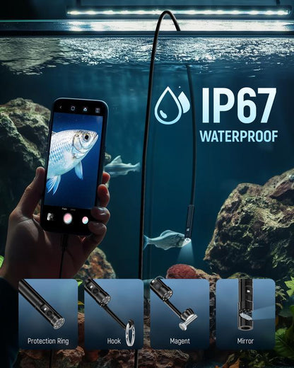 KAIWEETS Endoscope Borescope Camera with