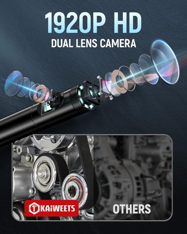 KAIWEETS Endoscope Borescope Camera with